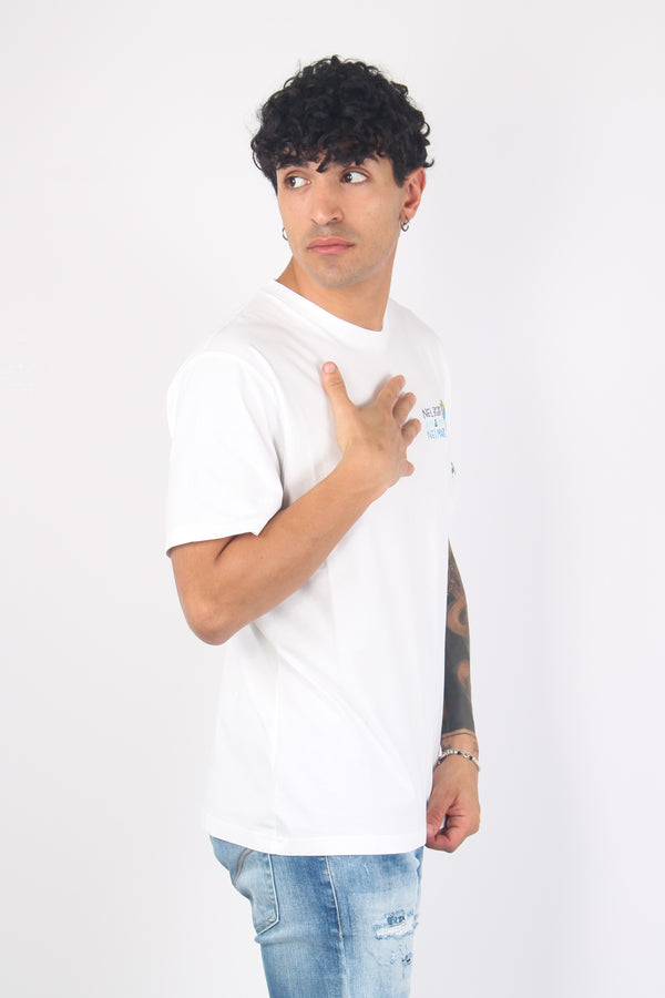 T-shirt Bere Mare Bianco-2