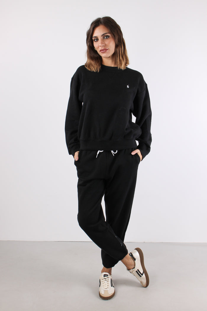 Pantalone Tuta Coulisse Polo Black-5
