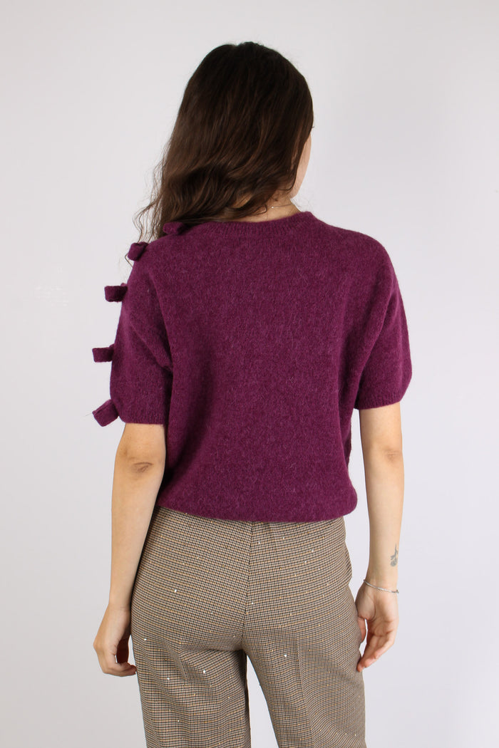 Maglia M/m Applicazione Fiocch Wine-5