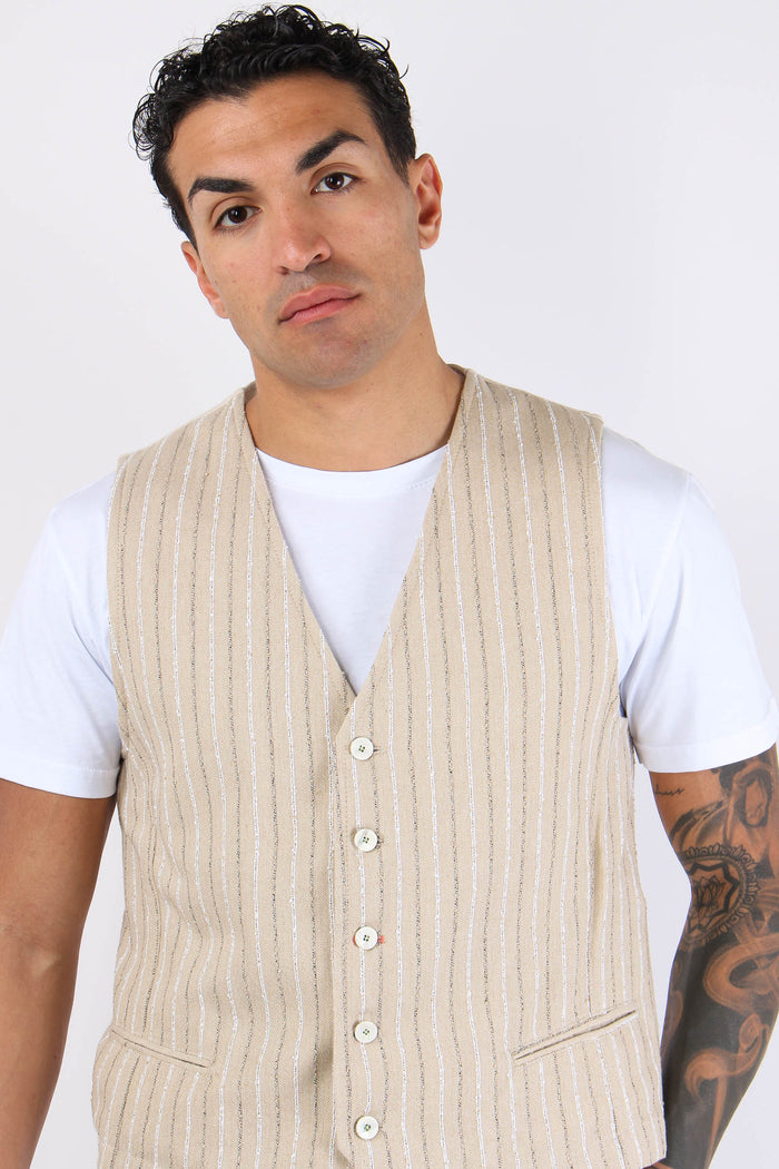 Gilet Riga Beige-7