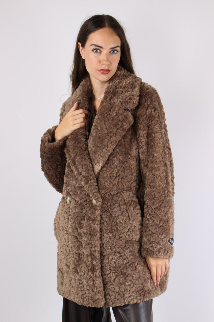 Giubbotto Lungo Revers Atstrak Toffe-4