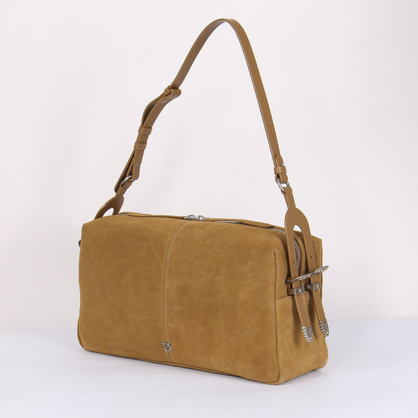 Borsa Camoscio Verde Canguro-2