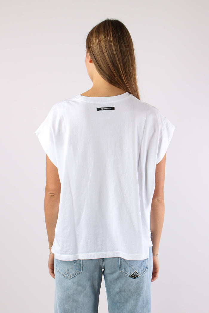 T-shirt M/m Spacchetti White-4