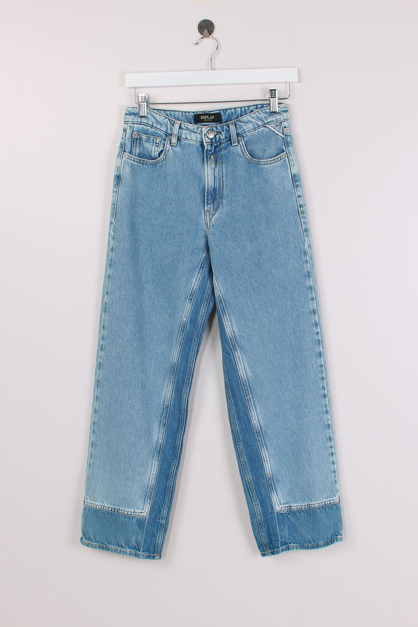Denim Baggy Bicolor Denim