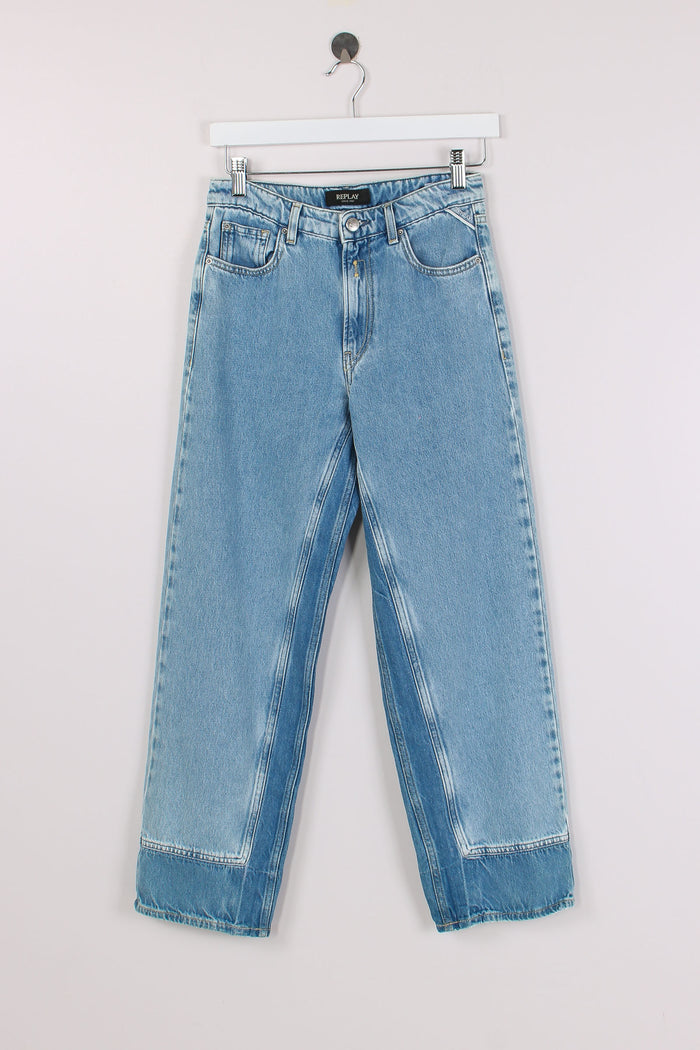 Denim Baggy Bicolor Denim