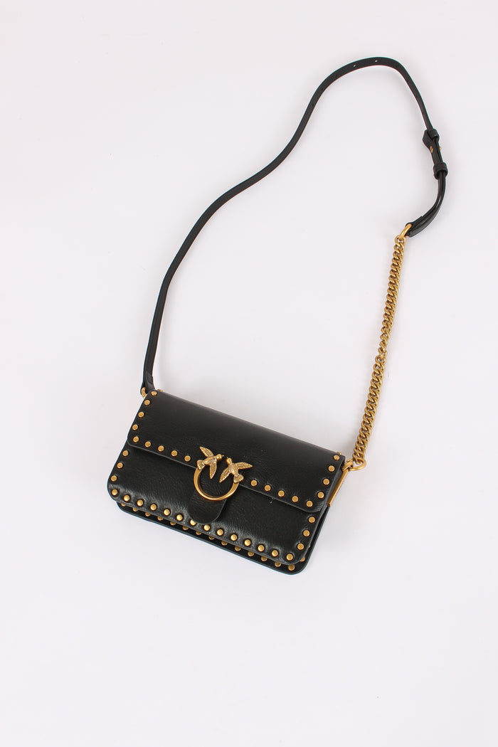 Tracollina Love One Mini Slouchy Nero/antique Gold-5