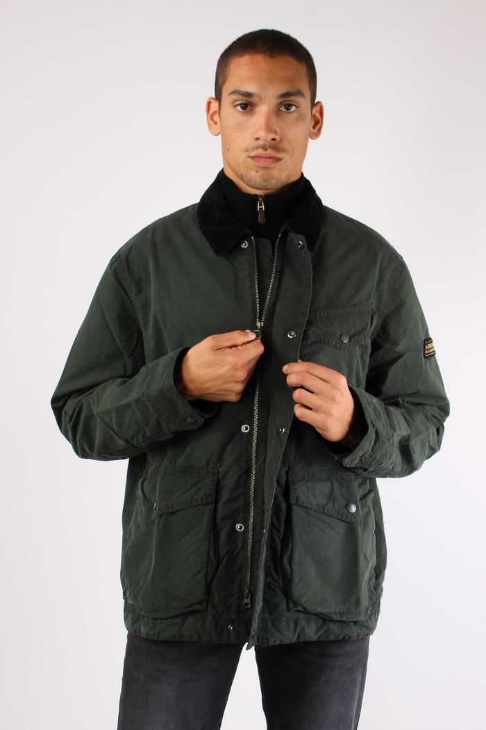 Field Jacket Colletto Velluto Militare
