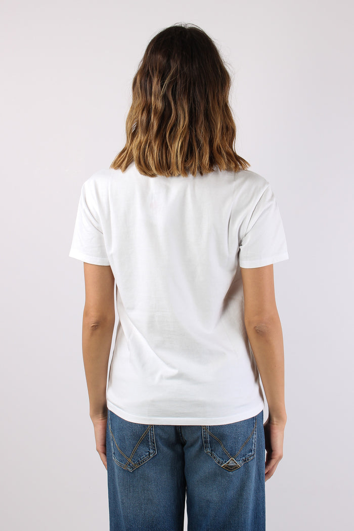 T-shirt Scritta Bianco-4