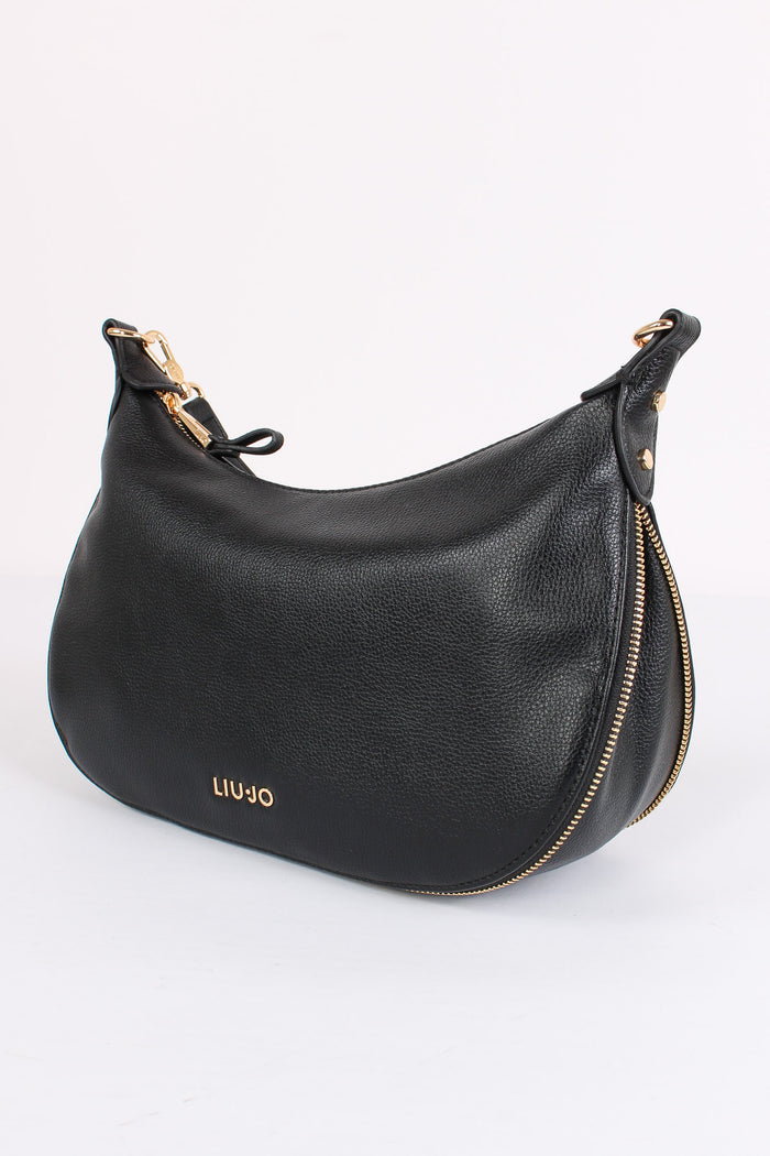 Hobo Zip Laterale Nero-6