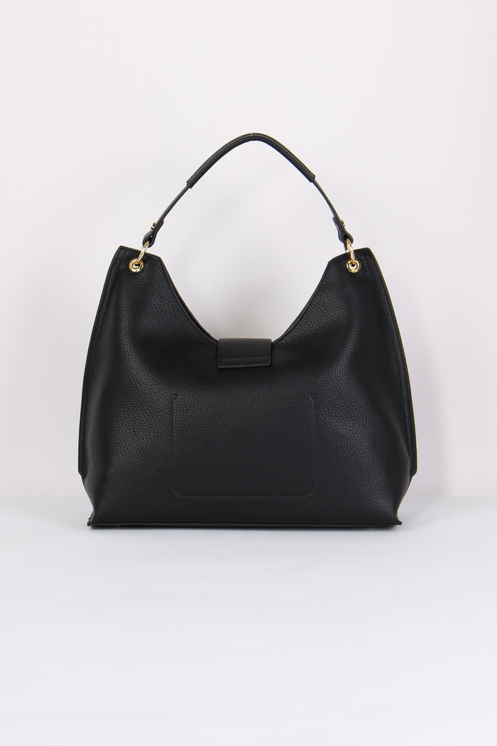 Federica W Hobo Placca Rosone Nero-3