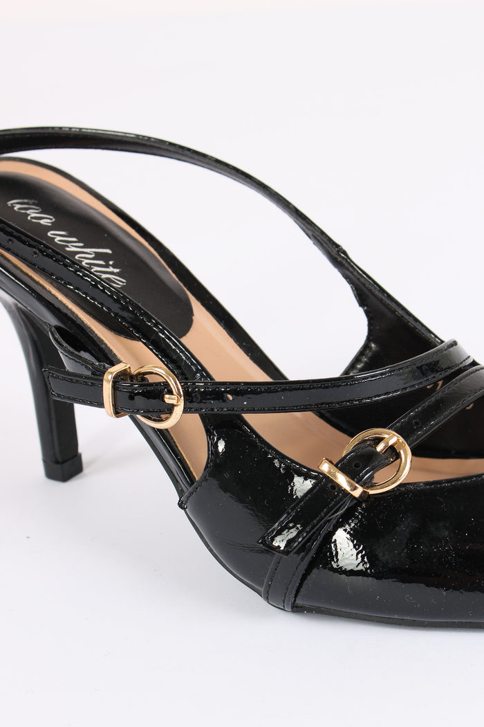 Sandalo Fibbia Nero-7