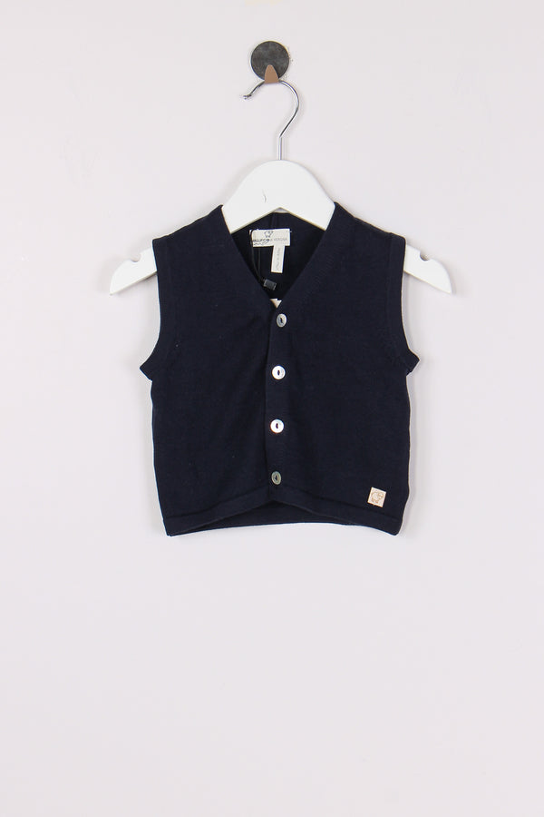 Gilet Punto Milano Bottoni Blu