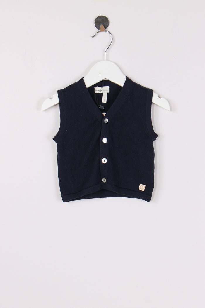 Gilet Punto Milano Bottoni Blu