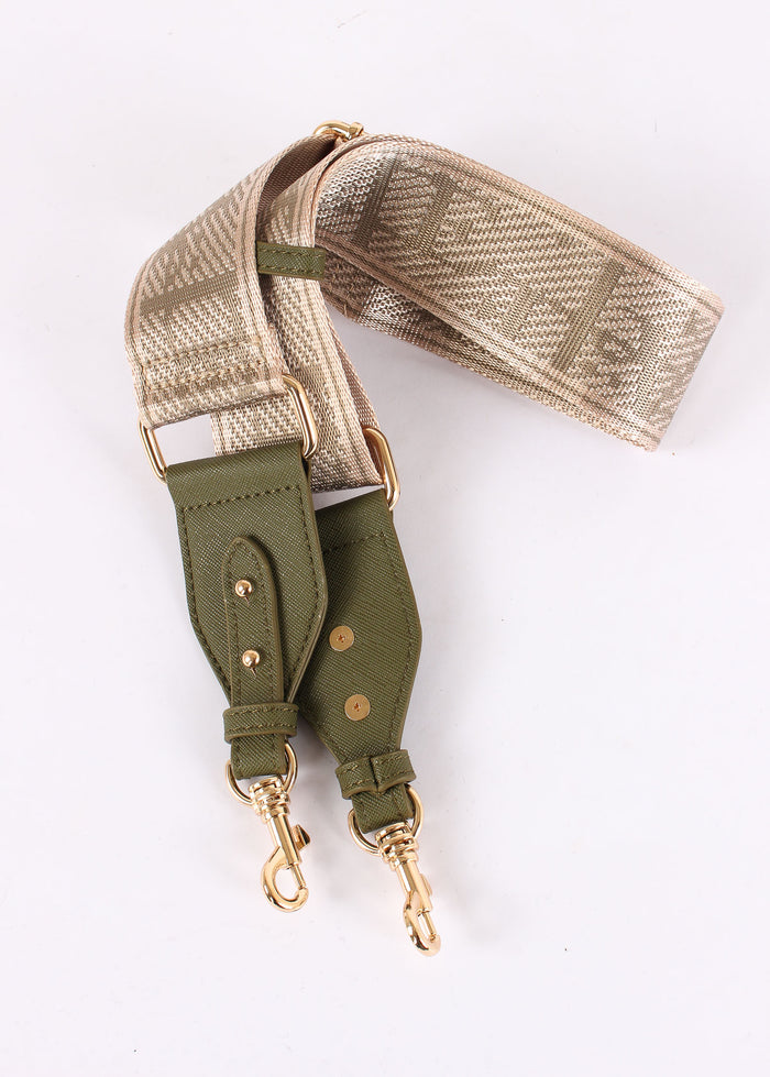 Camera Bag Saffiano Maxi Logo Verde Bosco-7