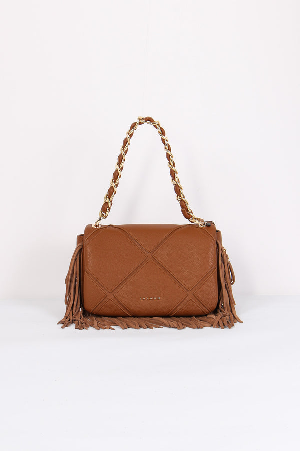 Tracolla  Frange Cuoio