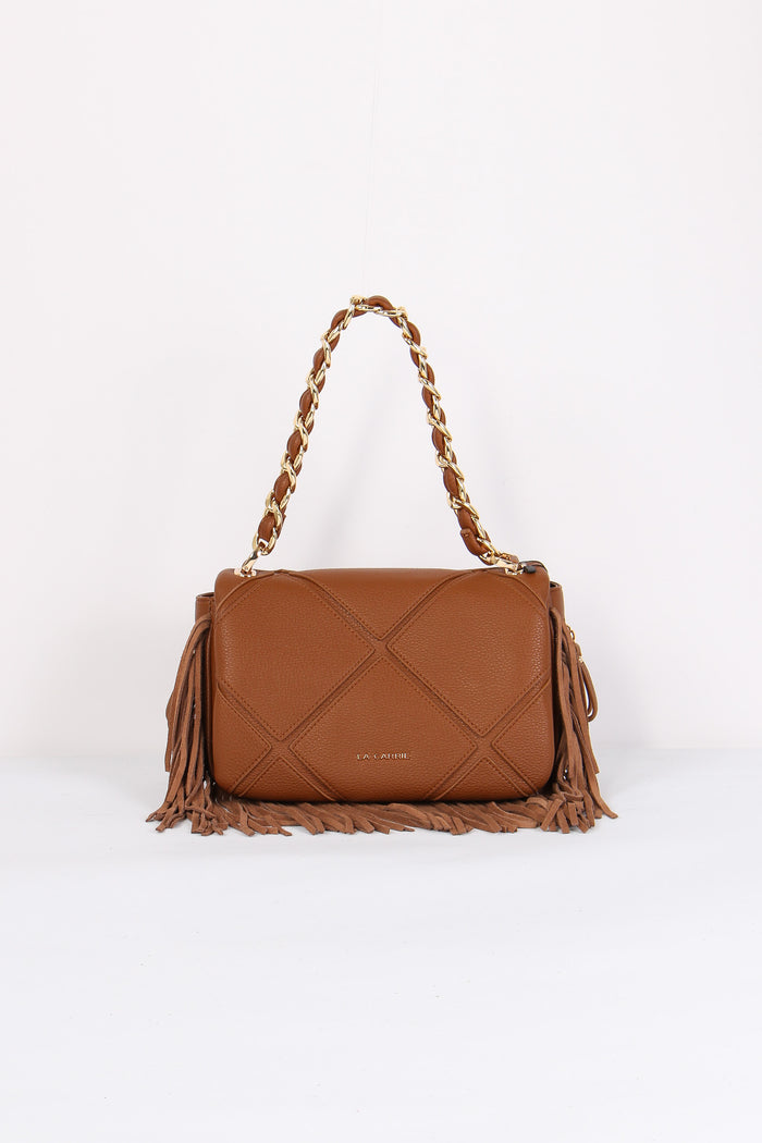 Tracolla  Frange Cuoio