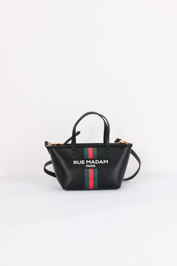 Mini Shopping Banda Monogram Black