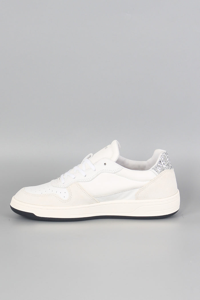 Sneaker Nylon Court 2.0 White/glitter-4
