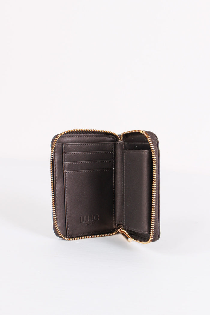 Portafoglio Zip Around Medio Moro Light-5