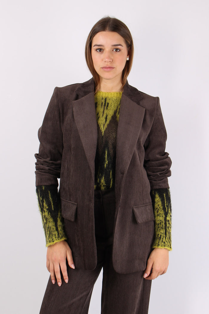 Giacca Over Velluto Resca Moro-3