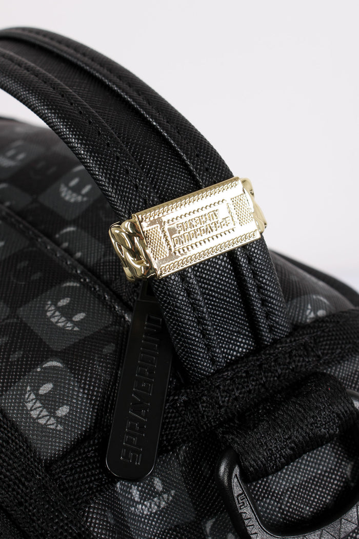 Backpack Shark In Paris Check Nero-8