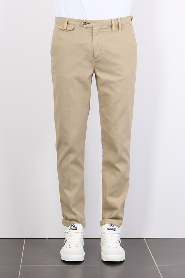 Pantalone Chino Micro Operato Coloniale-2