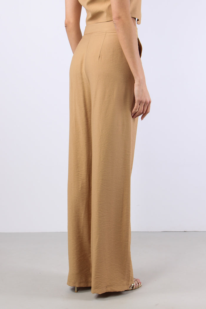 Pantalone Palazzo Misto Viscos Terra-5