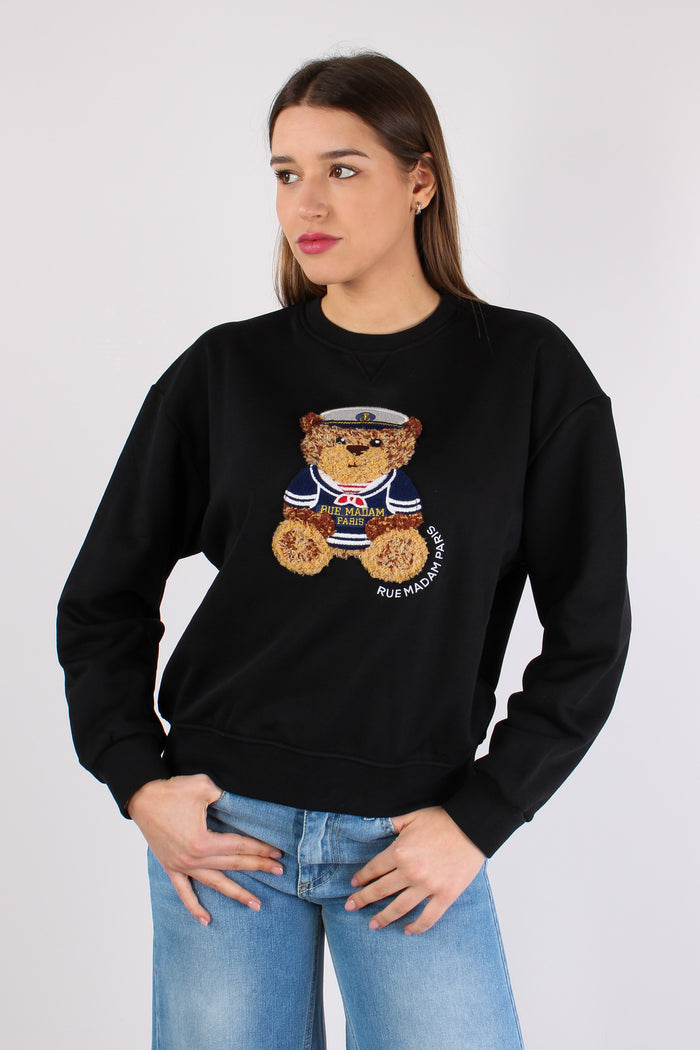 Felpa Orsetto Black-7