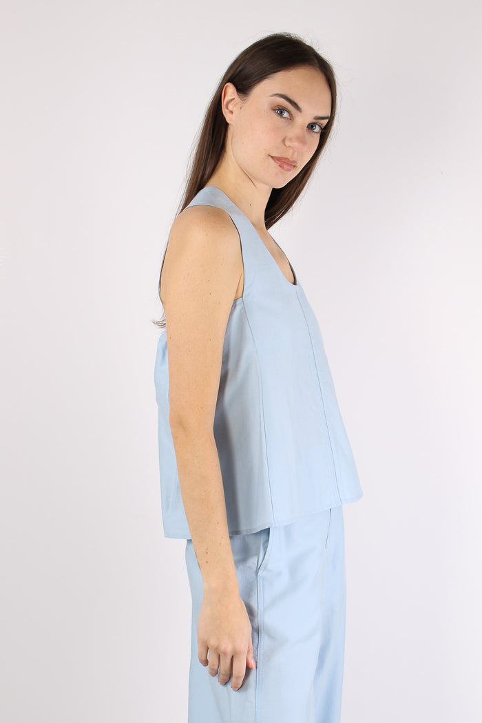Top Intreccio Schiena Celeste-6