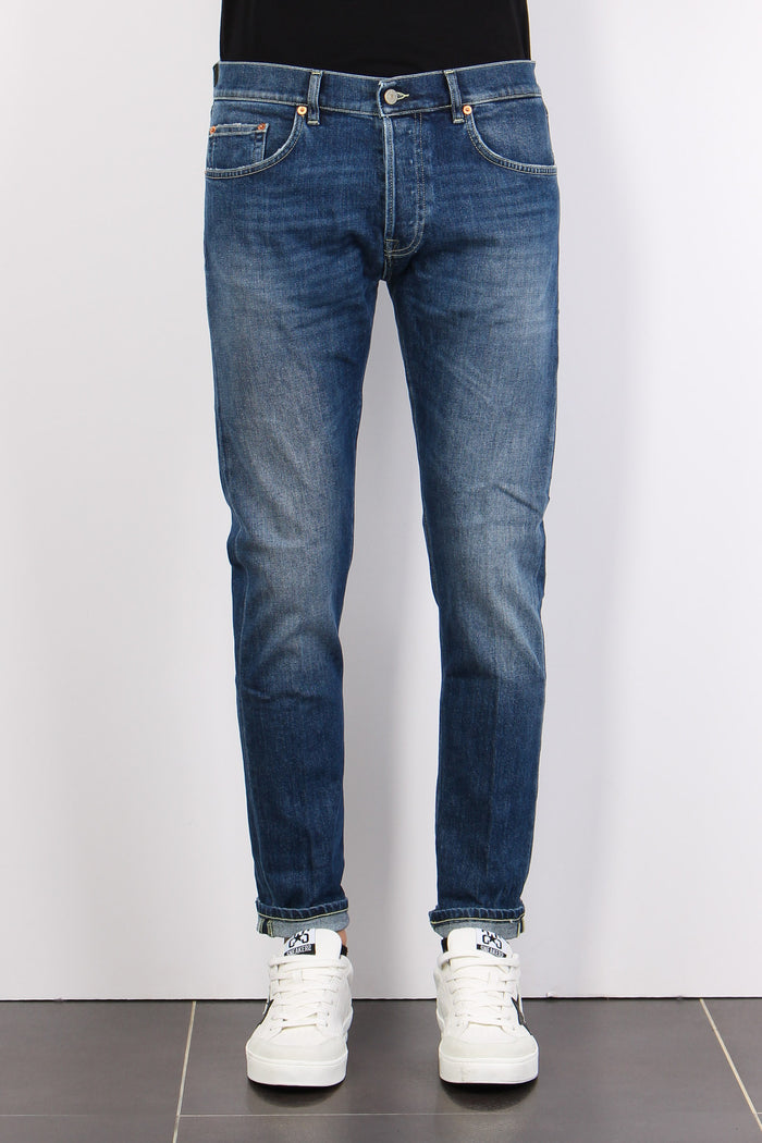 Icon Denim Cuciture Contrast Denim Medio-2