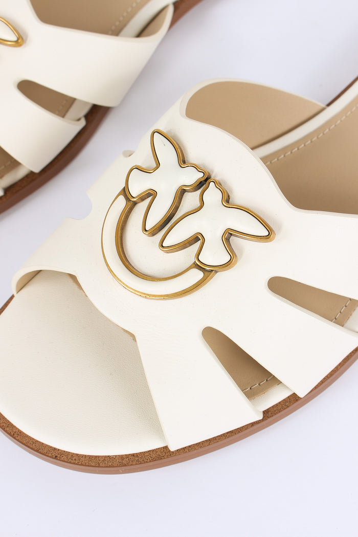 Ciabatta Pelle Fascie Milk-7