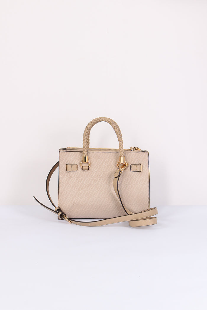 Shopping Rigida Logo Allover Neutro-5