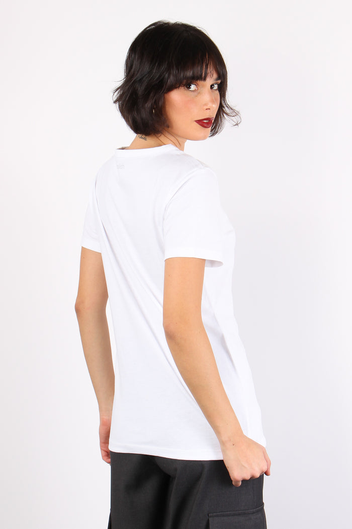 Palmira T-shirt Ricamo White-4