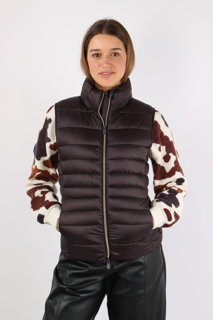 Lynn Gilet 100 Grammi Brown Black-4