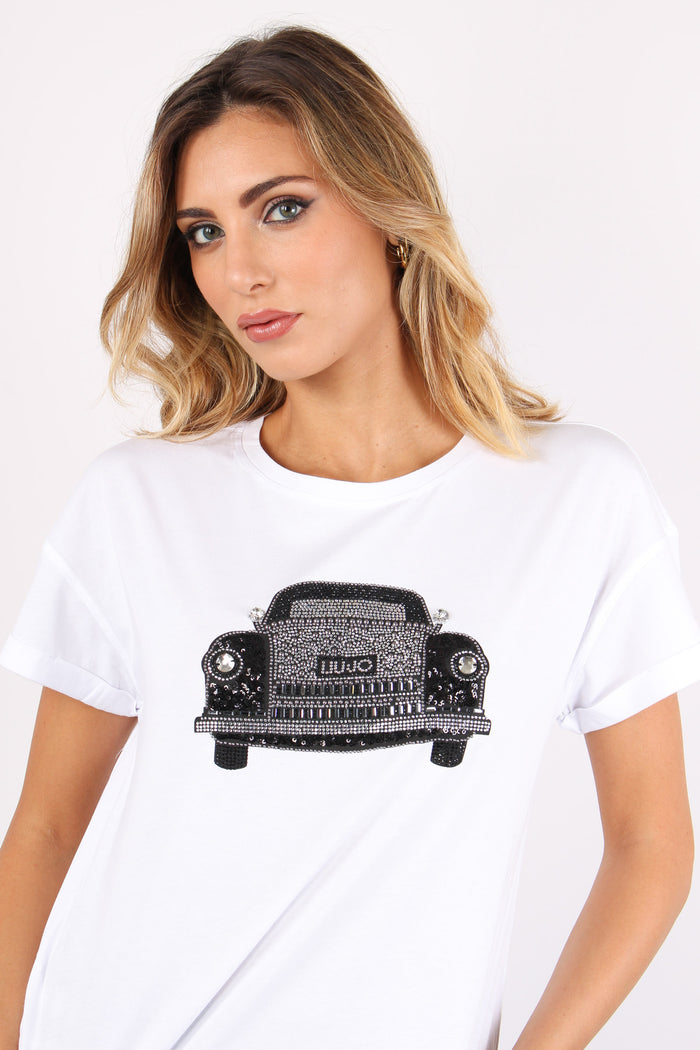 T-shirt Stampa Macchina Bco Bright Car-5