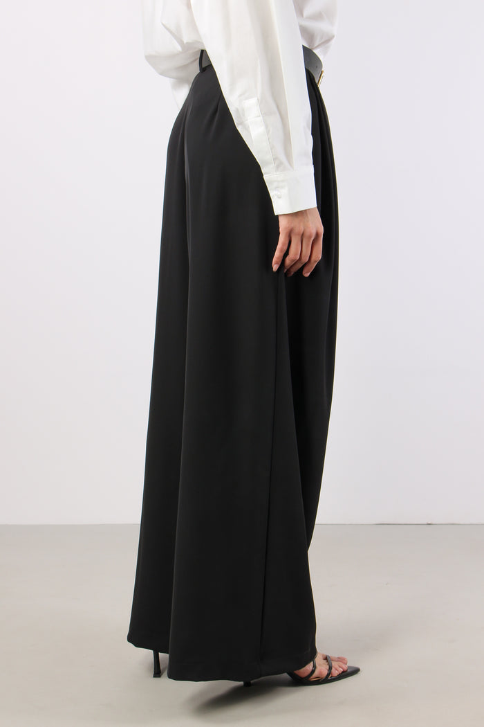 Pantalone Multi Pences Cintura Nero-6