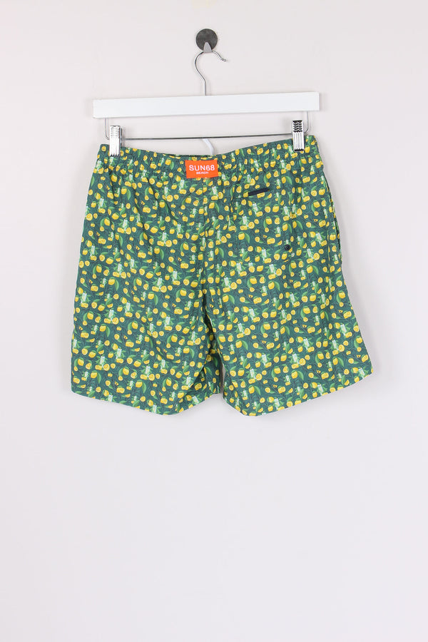 Costume Pantalone Pattern Verde-2