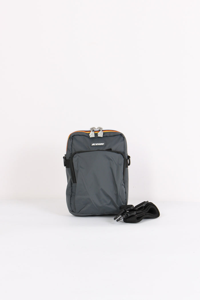 Borsa Tracolla Nylon Grey Shadow