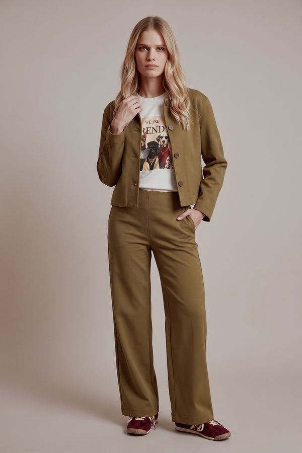 Pantalone Palazzo Punto Milano Oliva