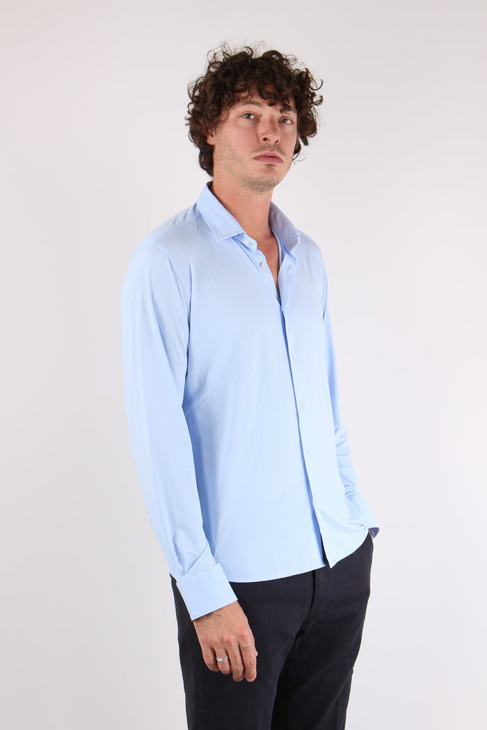Camicia Oxford Light Blue-7