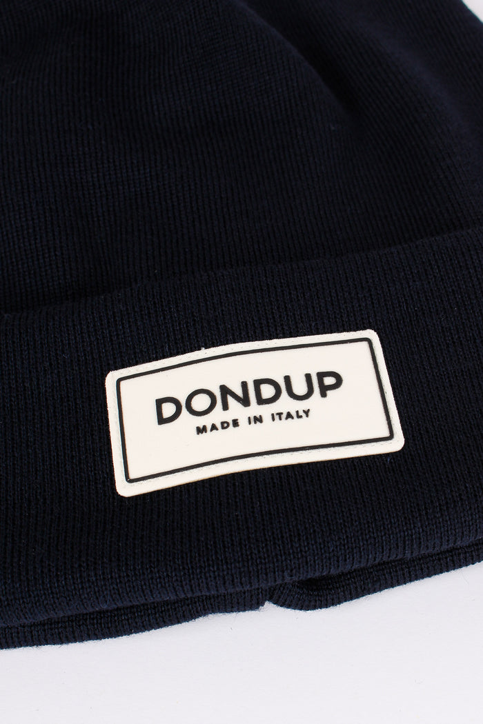 Cuffia Logo Blu Navy-4