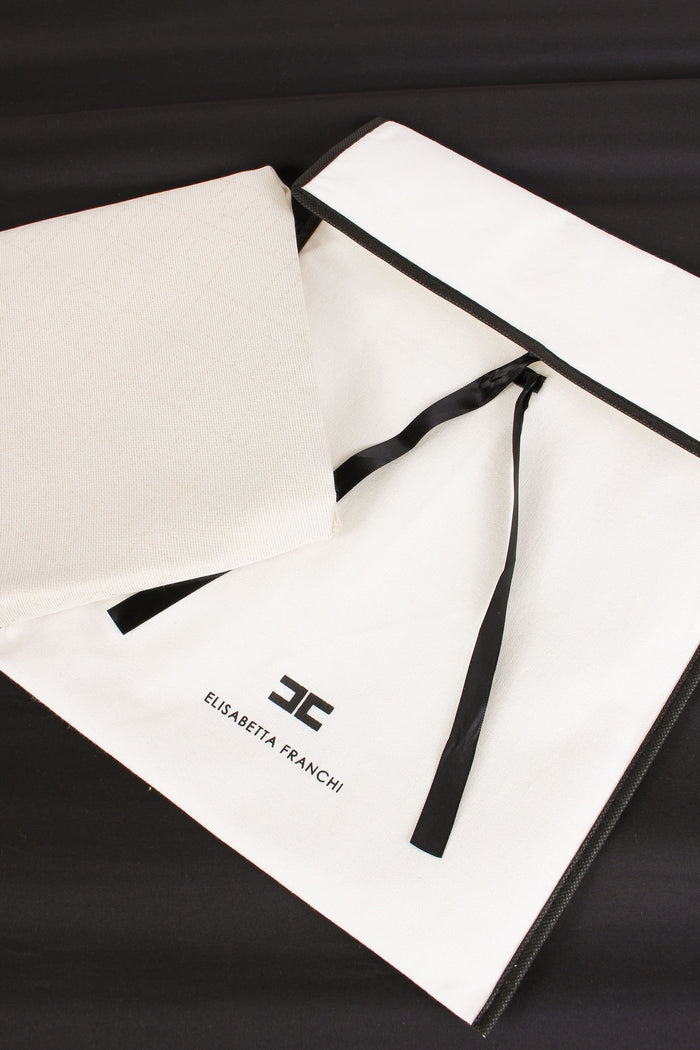 Sciarpa Quadrata Lurex Milk-2