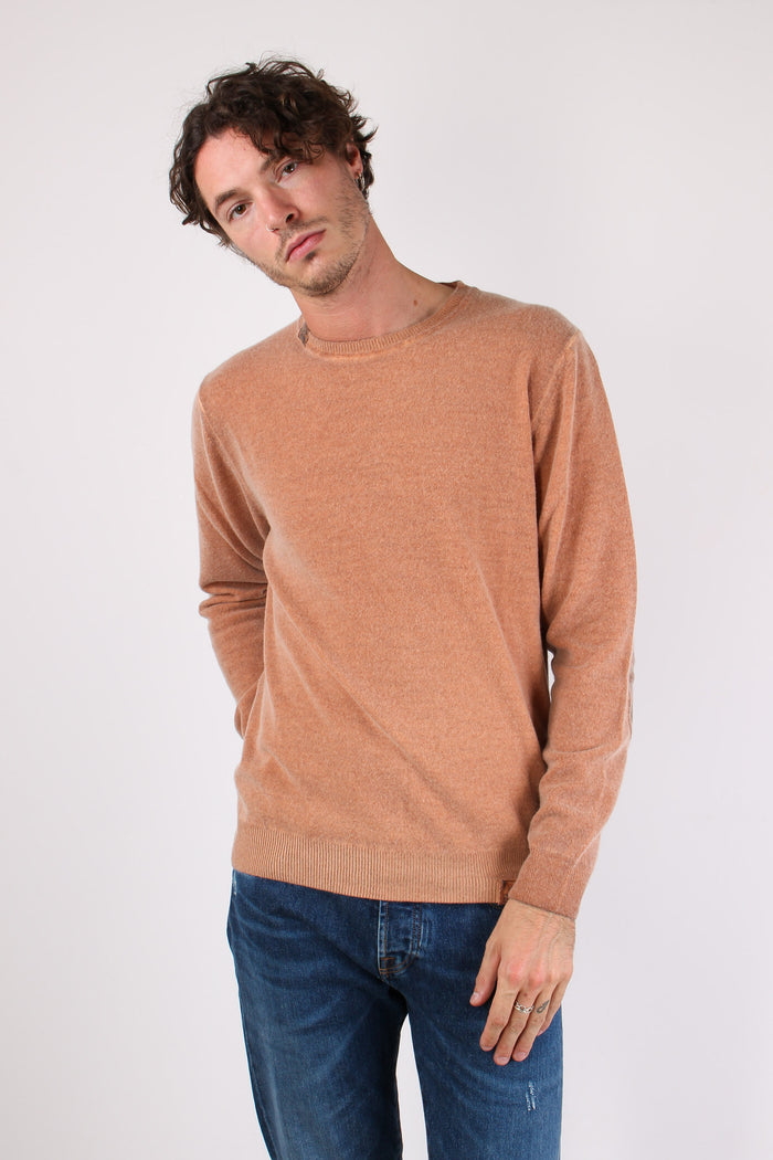 Maglia Girocollo Toppa Fantasi Ruggine-2