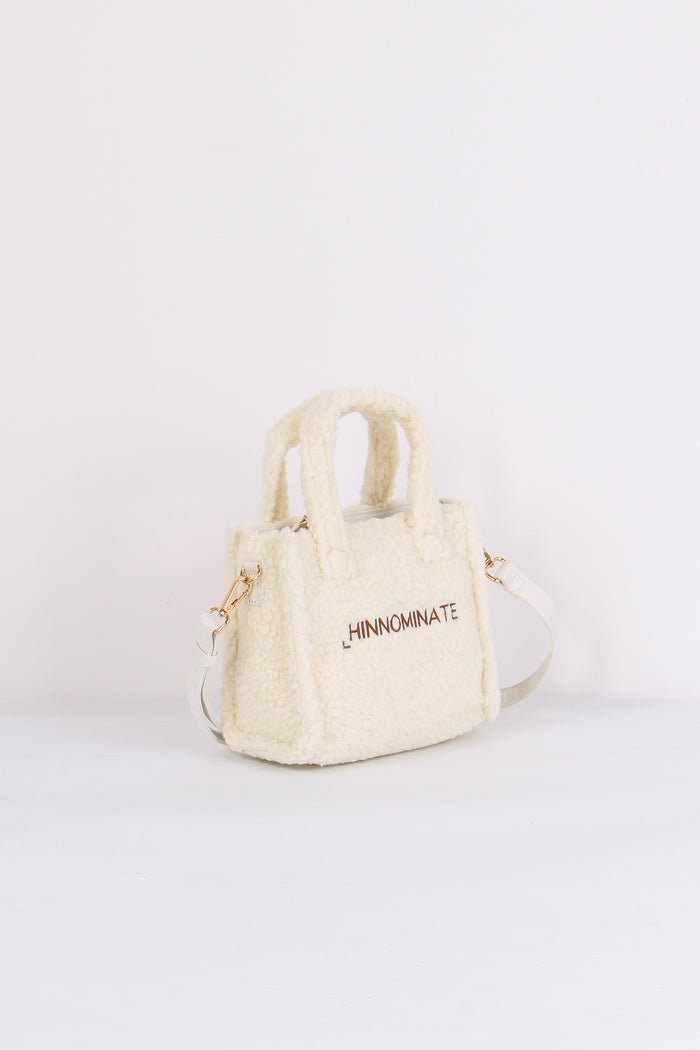 Mini Shopping Orsetto Ecru-5