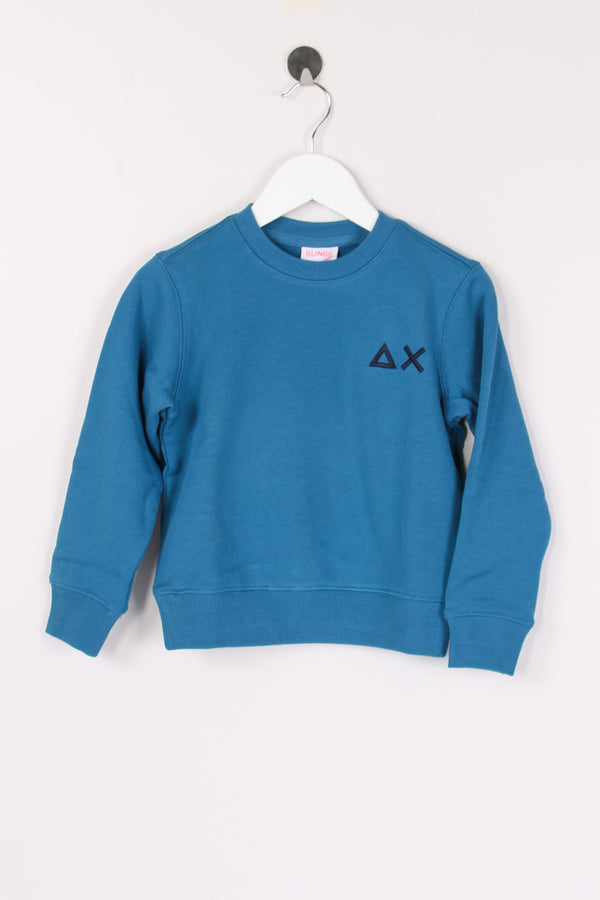 Felpa Girocollo Avio