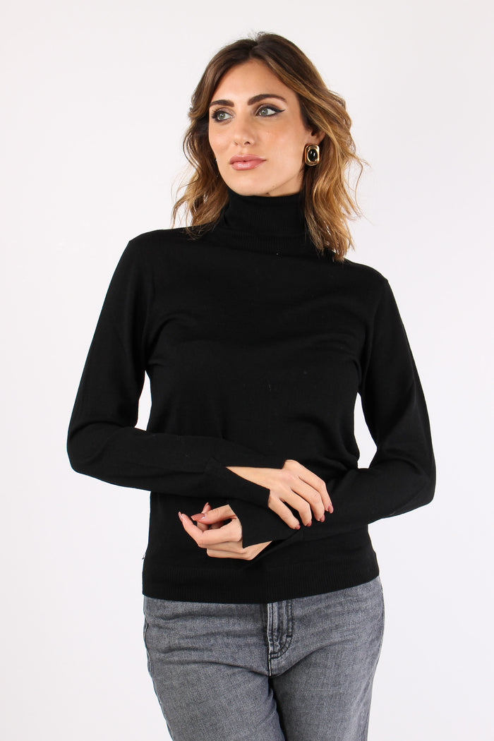 Dolcevita Lana Merinos Nero-3