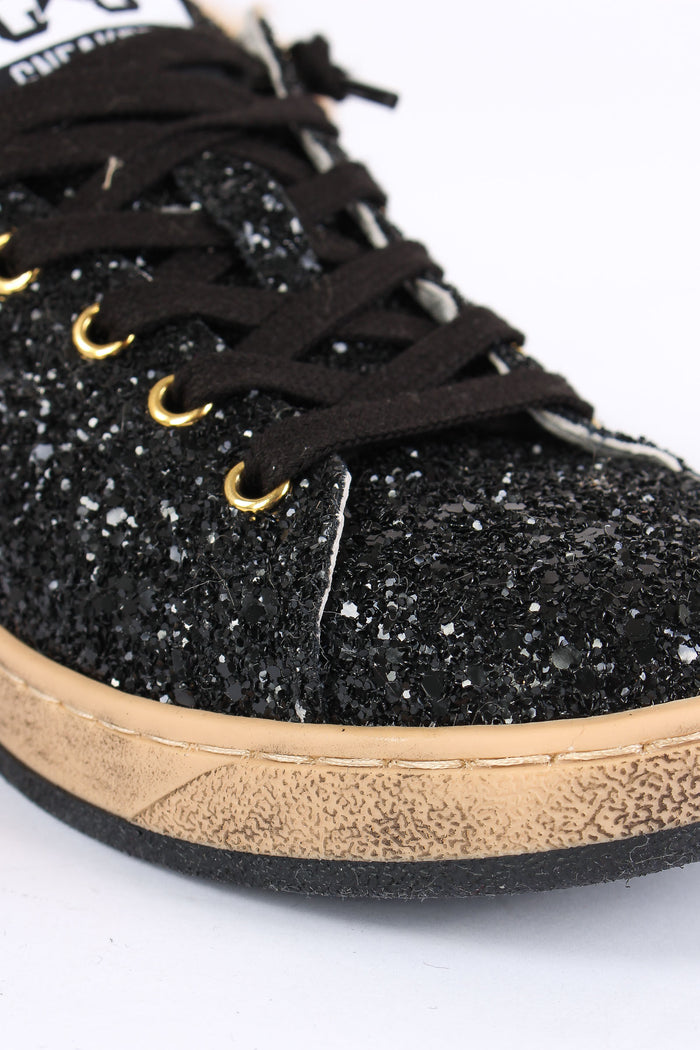Sneakers Week Sabot Pelliccia Nero-5