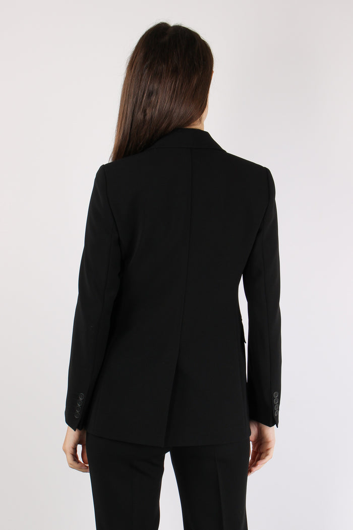 Linz Giacca Monopetto Cady Nero-5