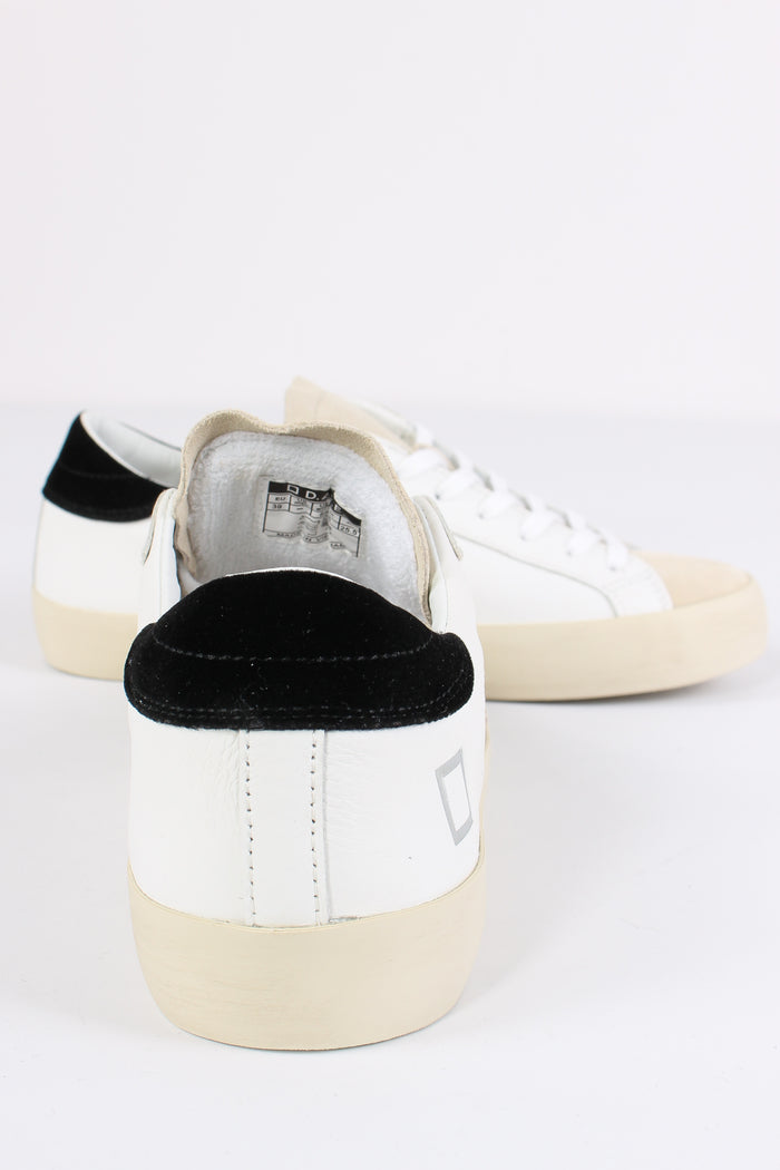 Sneaker Hill Low Shiny White/black-6