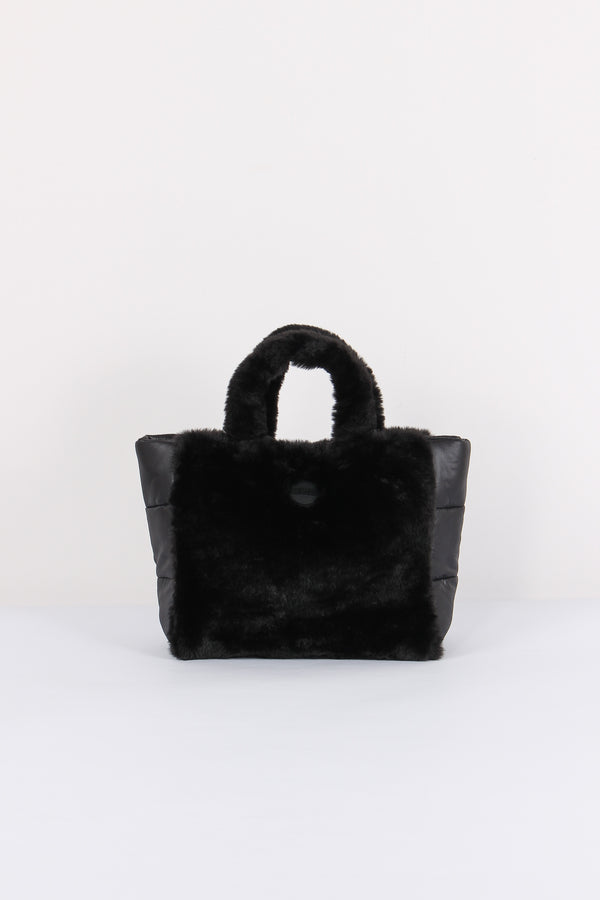 Shopping Ecopelliccia Nero